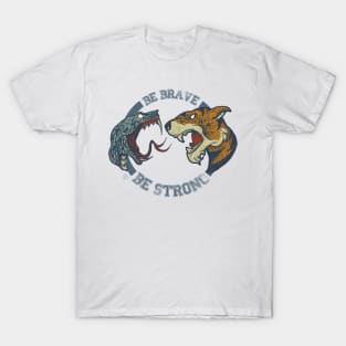 Tiger n Snake Color T-Shirt